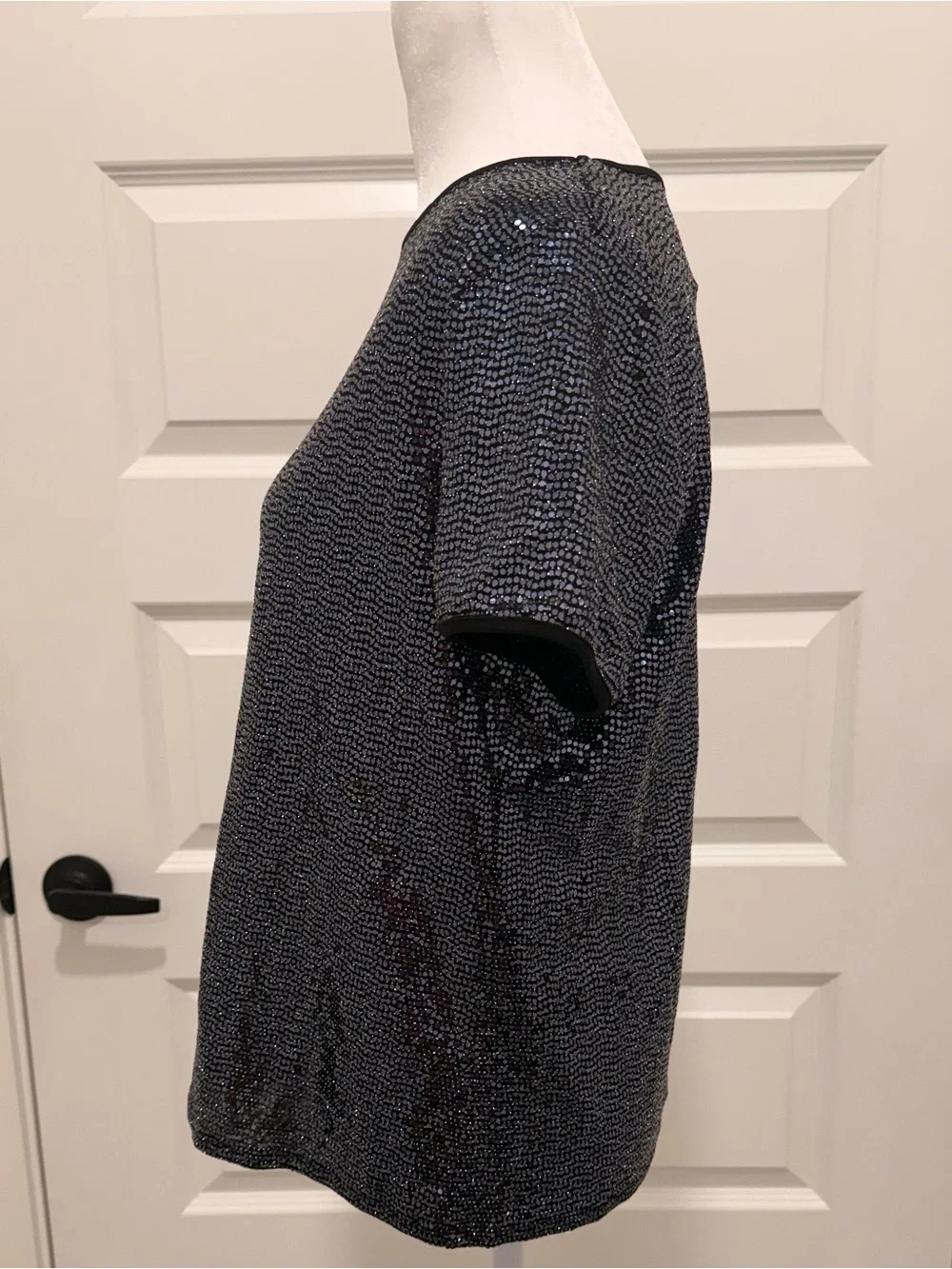 Anne Klein metallic shimmer
